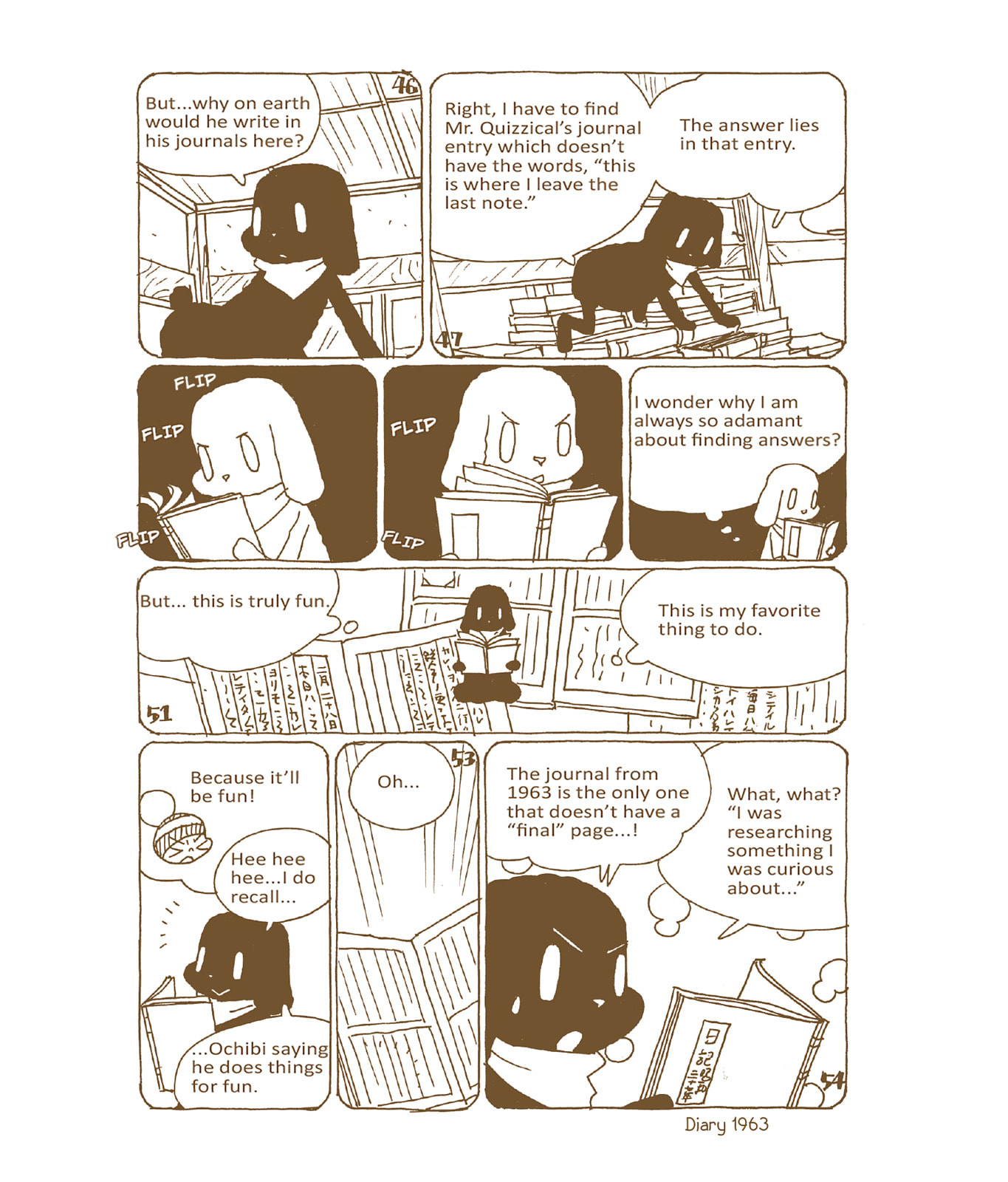 Ochibi-san Chapter 6 page 72 - 