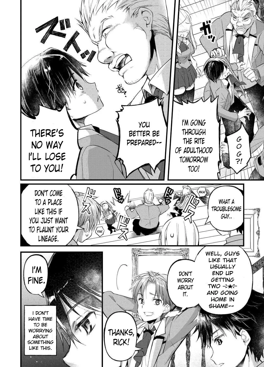 Ochikobore “1” Mahou Tsukai wa, Kyou mo Muishiki ni Cheat wo Tsukau Chapter 1 page 25 - 