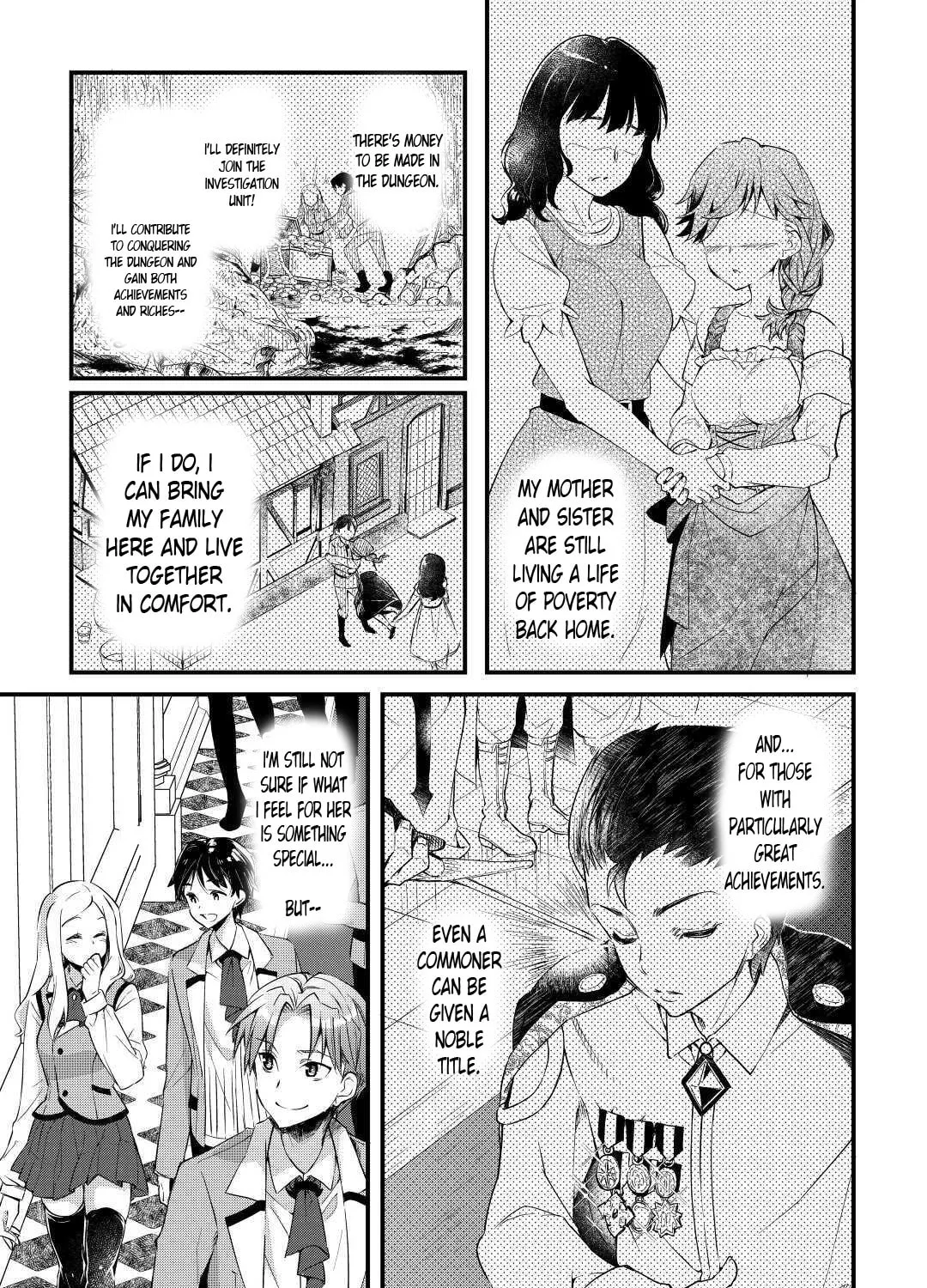 Ochikobore “1” Mahou Tsukai wa, Kyou mo Muishiki ni Cheat wo Tsukau Chapter 1 page 27 - 