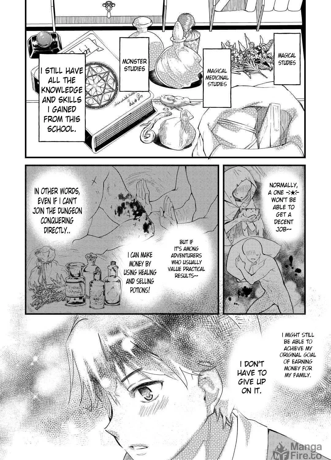 Ochikobore “1” Mahou Tsukai wa, Kyou mo Muishiki ni Cheat wo Tsukau Chapter 1 page 41 - 
