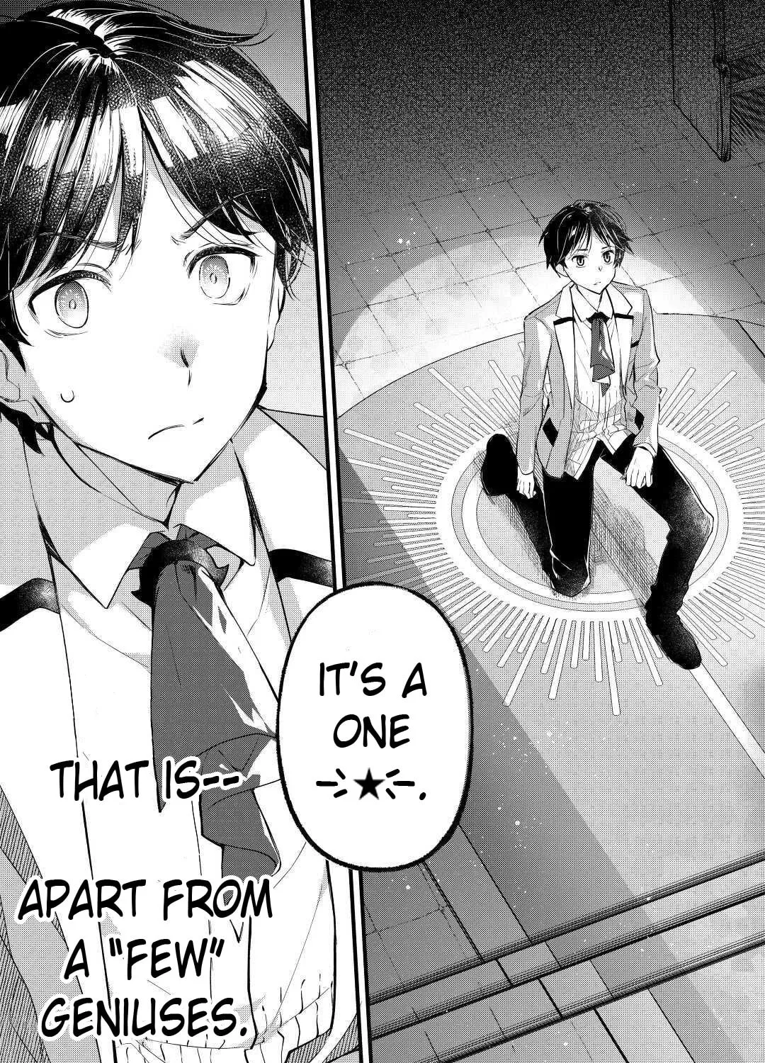 Ochikobore “1” Mahou Tsukai wa, Kyou mo Muishiki ni Cheat wo Tsukau Chapter 1 page 7 - 