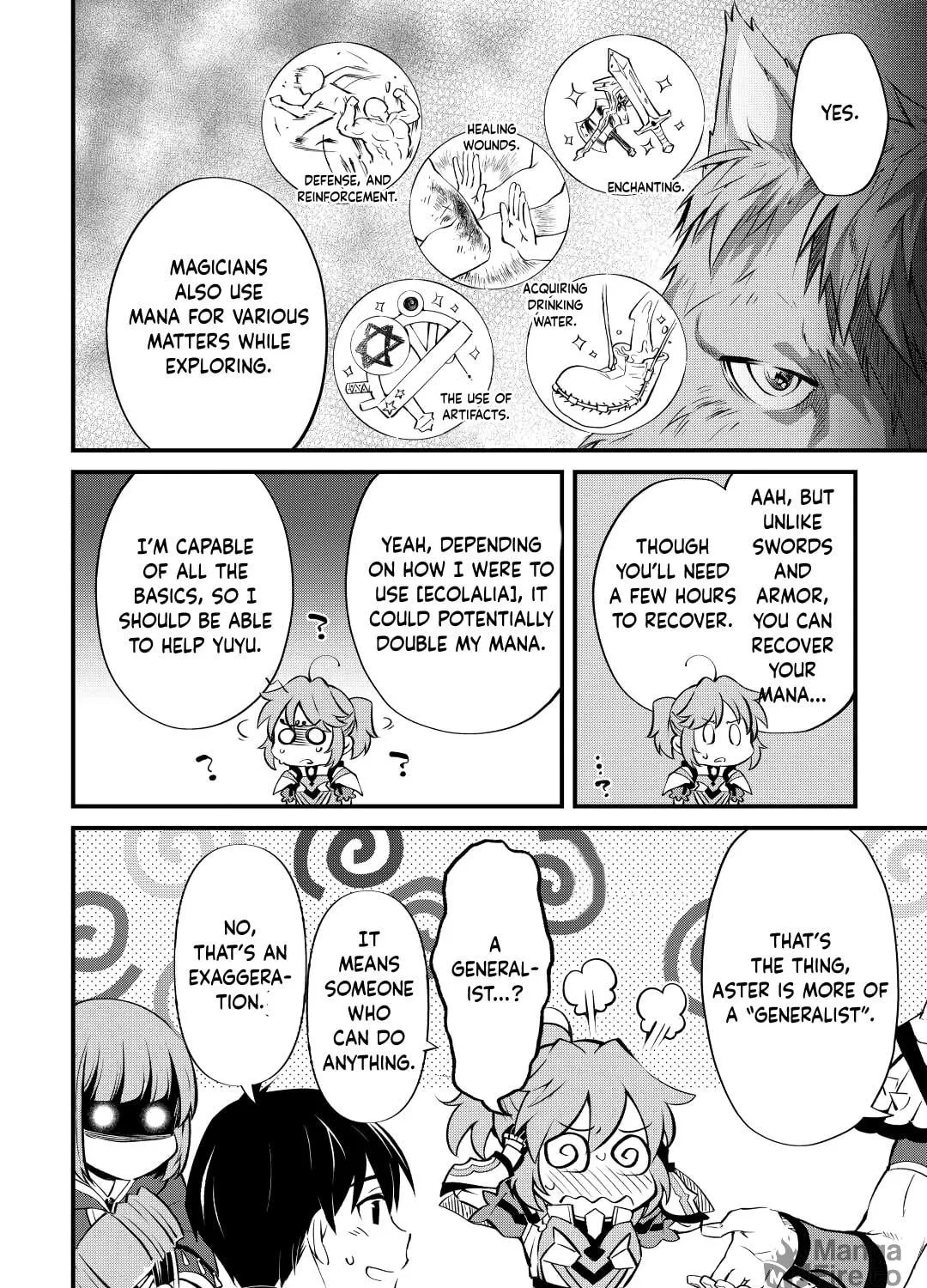 Ochikobore “1” Mahou Tsukai wa, Kyou mo Muishiki ni Cheat wo Tsukau Chapter 11 page 4 - 