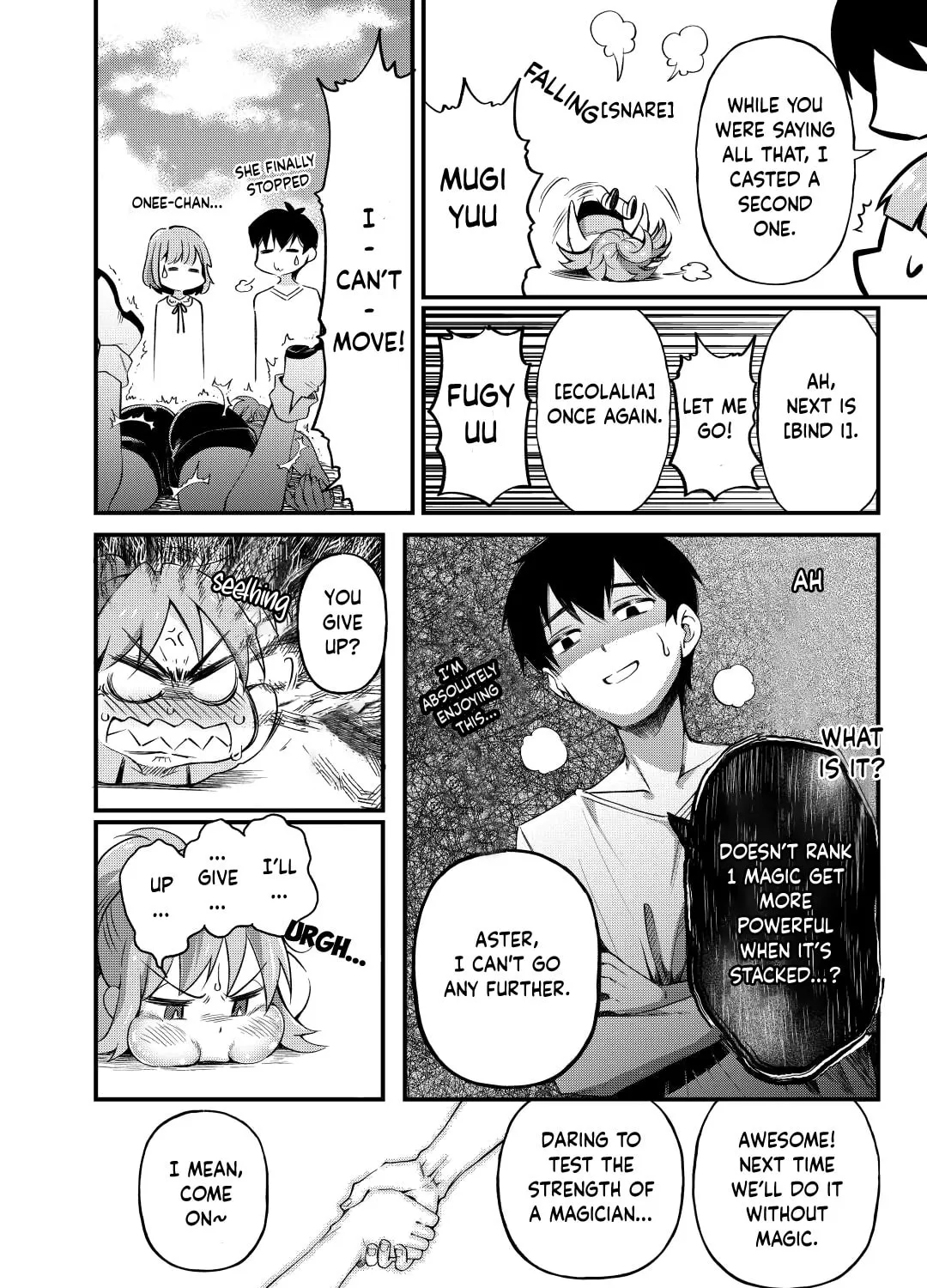 Ochikobore “1” Mahou Tsukai wa, Kyou mo Muishiki ni Cheat wo Tsukau Chapter 12 page 32 - 