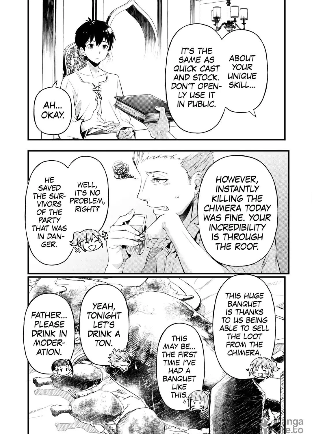 Ochikobore “1” Mahou Tsukai wa, Kyou mo Muishiki ni Cheat wo Tsukau Chapter 15 page 5 - 