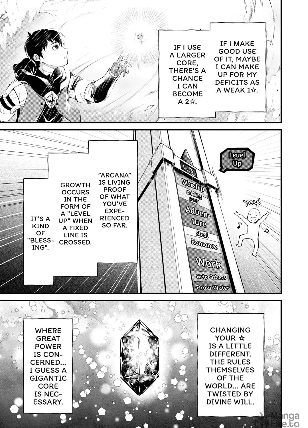 Ochikobore “1” Mahou Tsukai wa, Kyou mo Muishiki ni Cheat wo Tsukau Chapter 15 page 9 - 