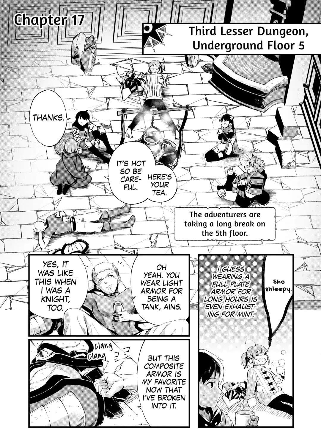 Ochikobore “1” Mahou Tsukai wa, Kyou mo Muishiki ni Cheat wo Tsukau Chapter 17 page 1 - 