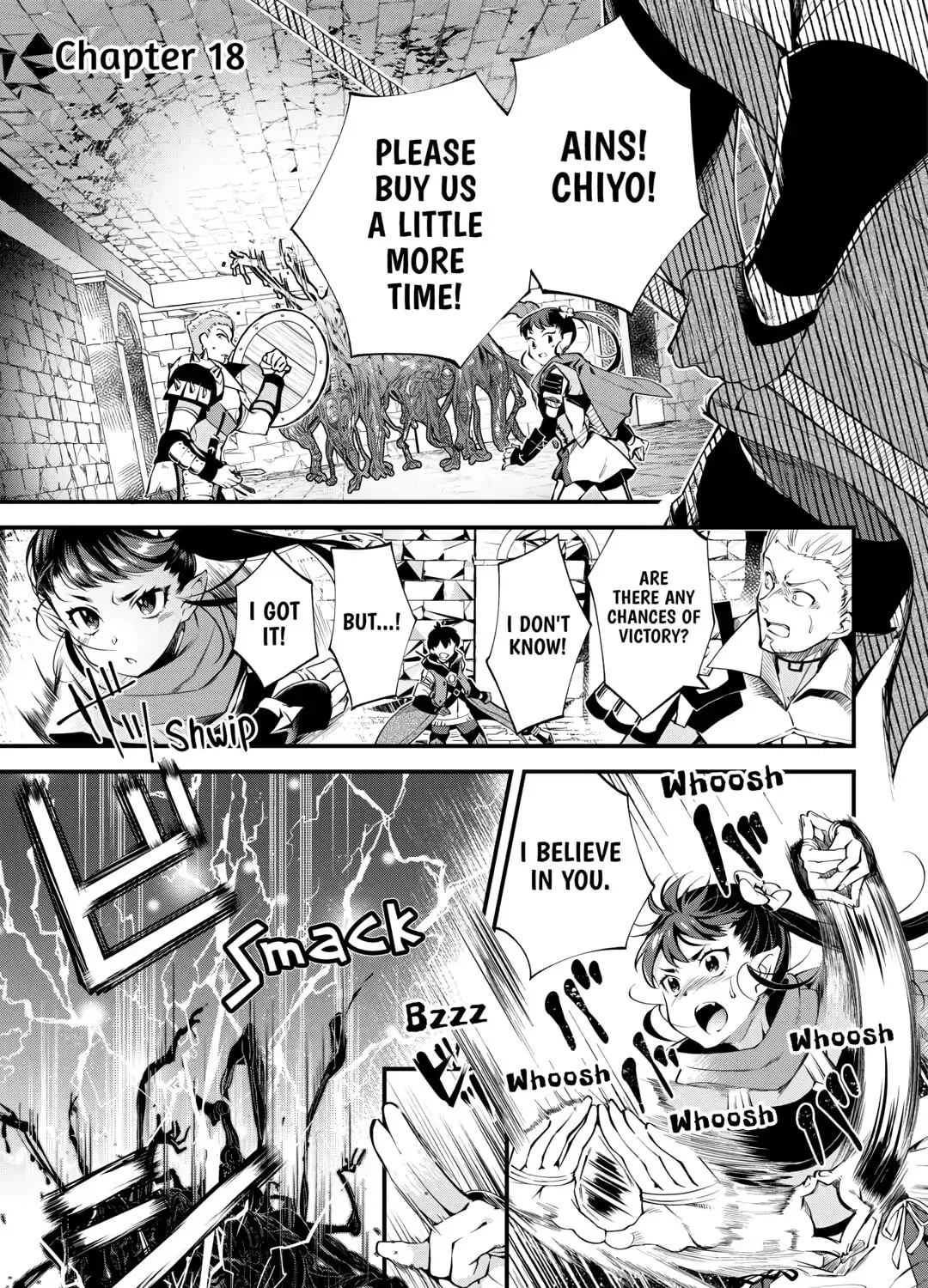 Ochikobore “1” Mahou Tsukai wa, Kyou mo Muishiki ni Cheat wo Tsukau Chapter 18 page 1 - 
