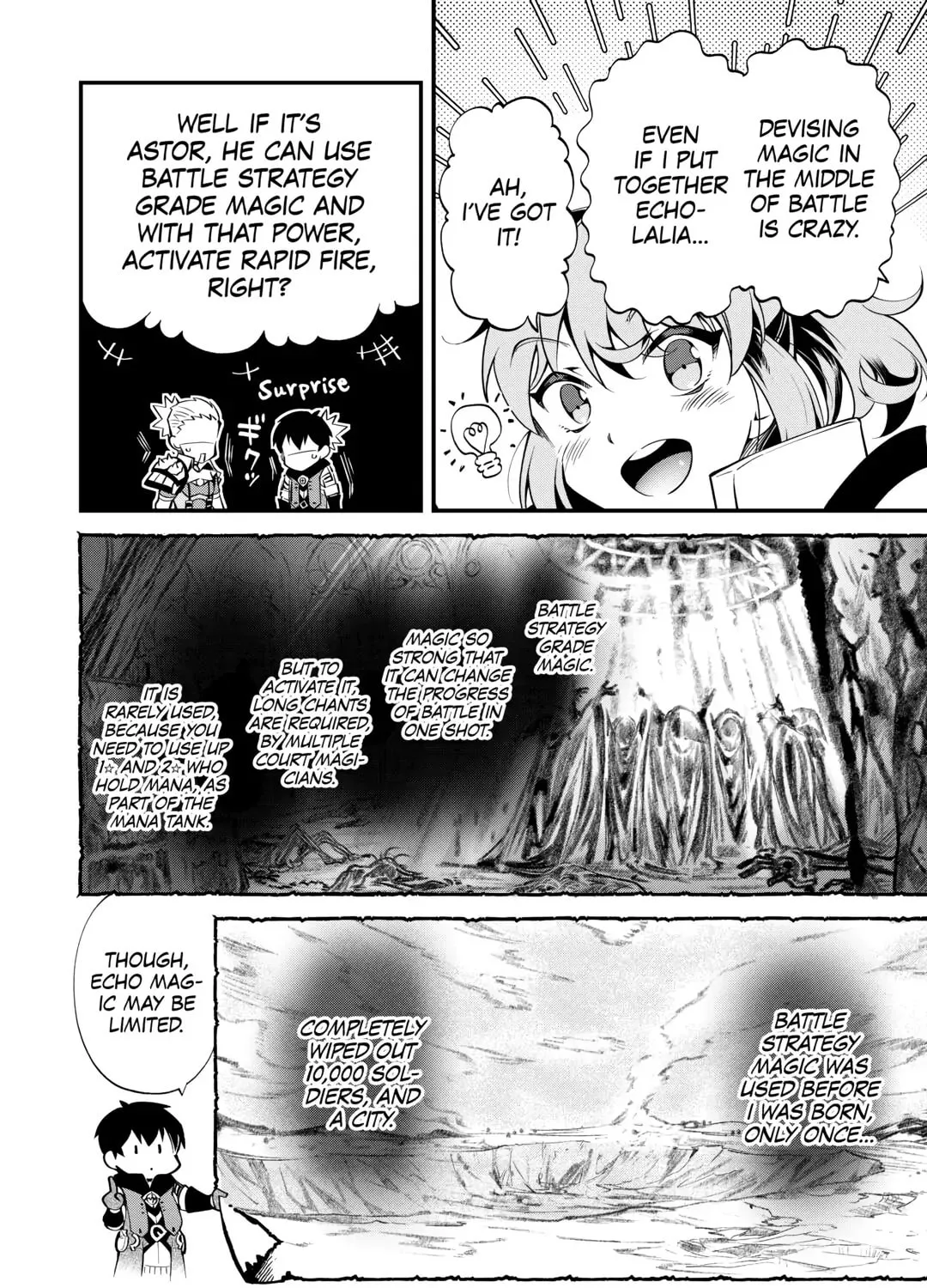 Ochikobore “1” Mahou Tsukai wa, Kyou mo Muishiki ni Cheat wo Tsukau Chapter 18 page 20 - 