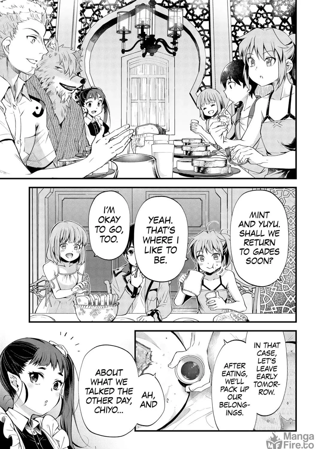 Ochikobore “1” Mahou Tsukai wa, Kyou mo Muishiki ni Cheat wo Tsukau Chapter 18 page 34 - 