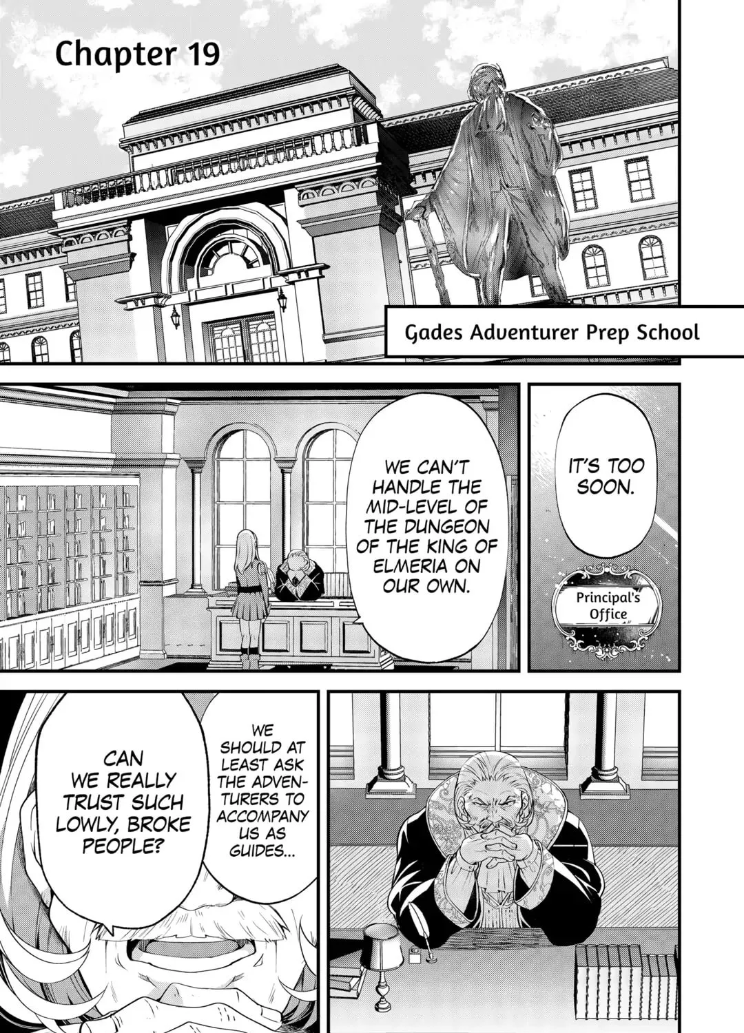 Ochikobore “1” Mahou Tsukai wa, Kyou mo Muishiki ni Cheat wo Tsukau Chapter 19 page 1 - 
