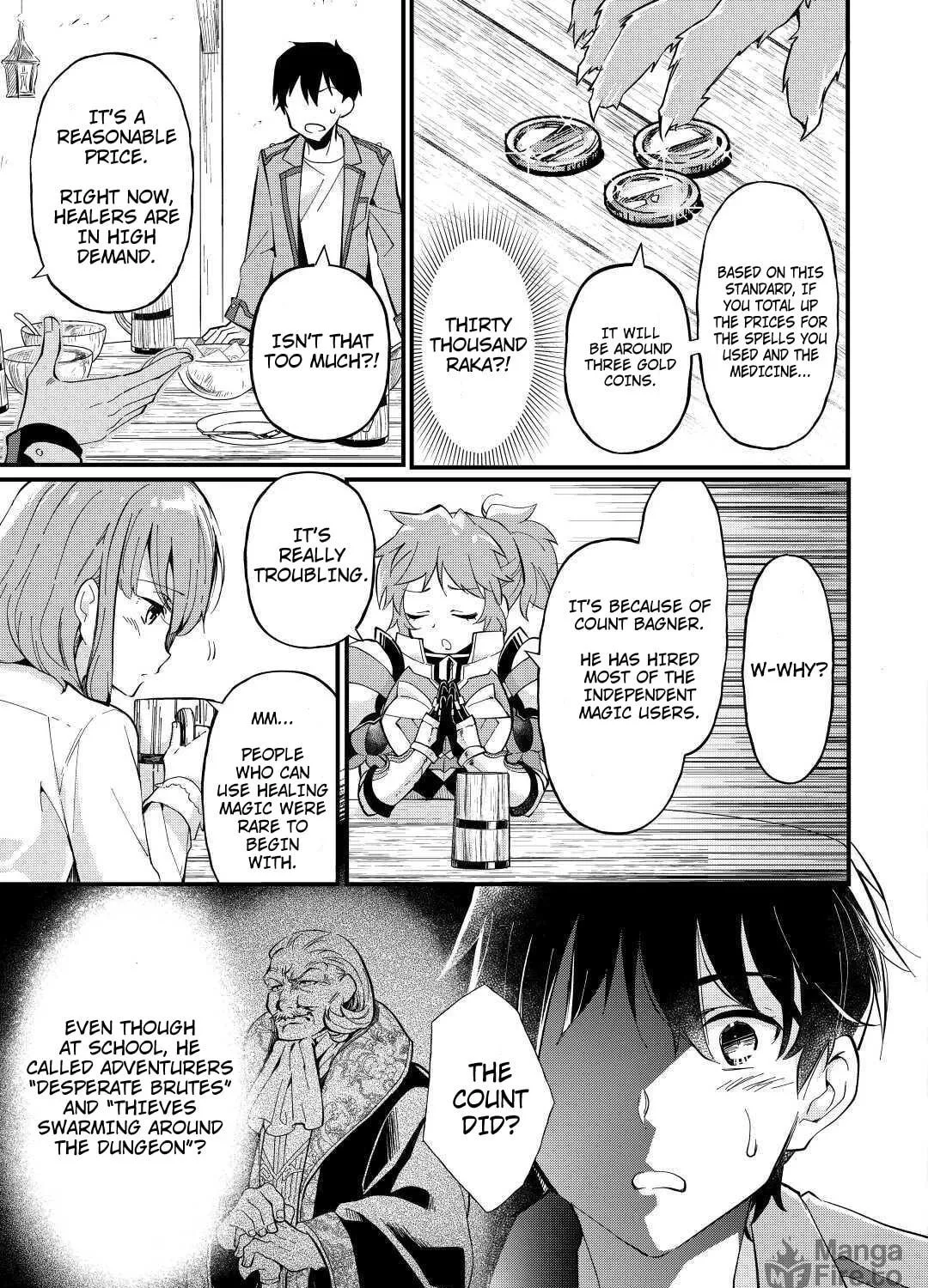 Ochikobore “1” Mahou Tsukai wa, Kyou mo Muishiki ni Cheat wo Tsukau Chapter 2 page 38 - 