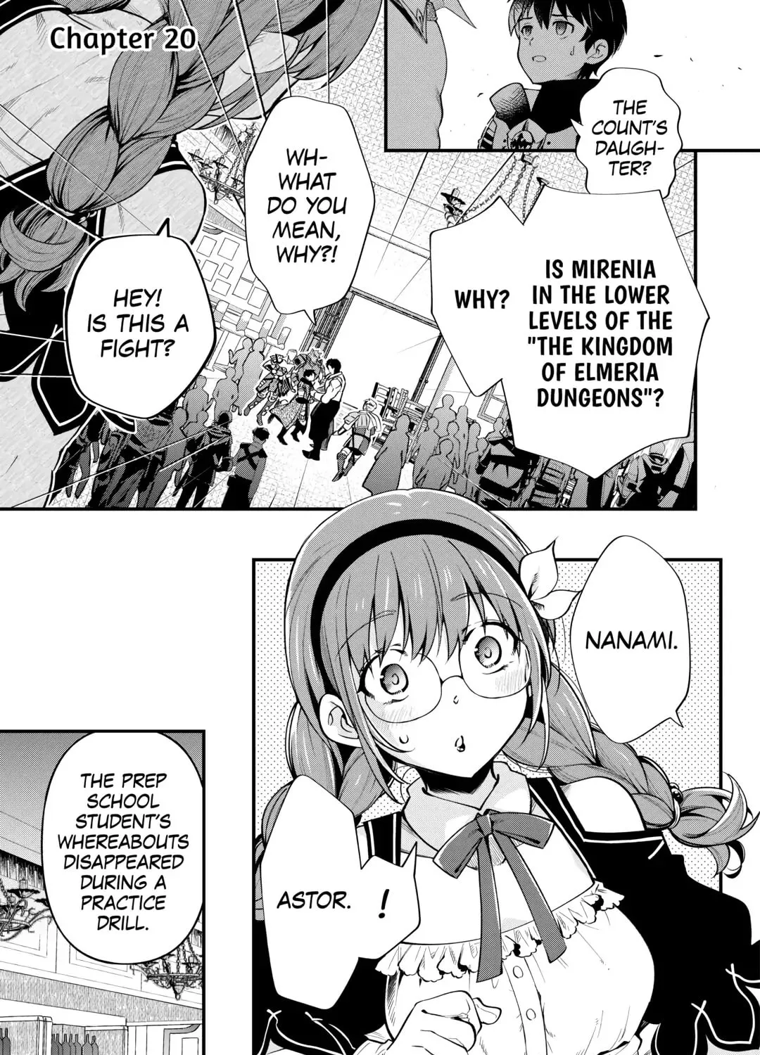 Ochikobore “1” Mahou Tsukai wa, Kyou mo Muishiki ni Cheat wo Tsukau Chapter 20 page 1 - 
