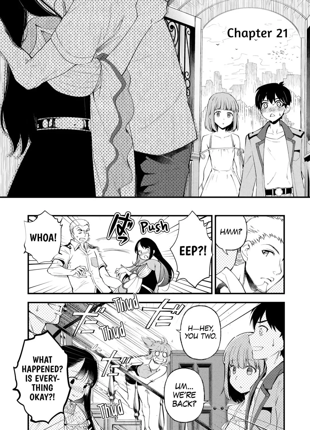 Ochikobore “1” Mahou Tsukai wa, Kyou mo Muishiki ni Cheat wo Tsukau Chapter 21 page 1 - 