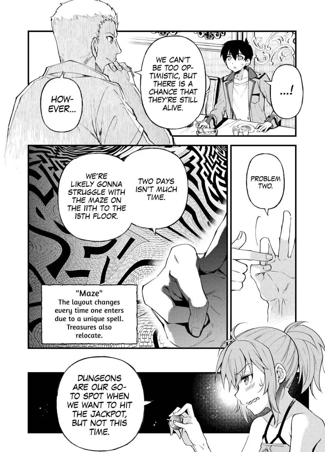Ochikobore “1” Mahou Tsukai wa, Kyou mo Muishiki ni Cheat wo Tsukau Chapter 21 page 27 - 