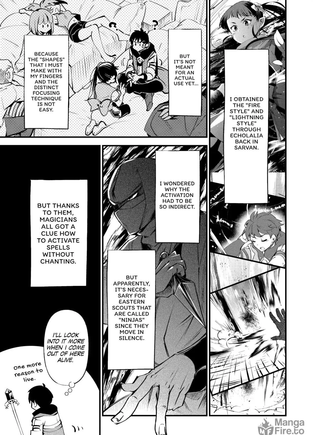 Ochikobore “1” Mahou Tsukai wa, Kyou mo Muishiki ni Cheat wo Tsukau Chapter 22 page 49 - 