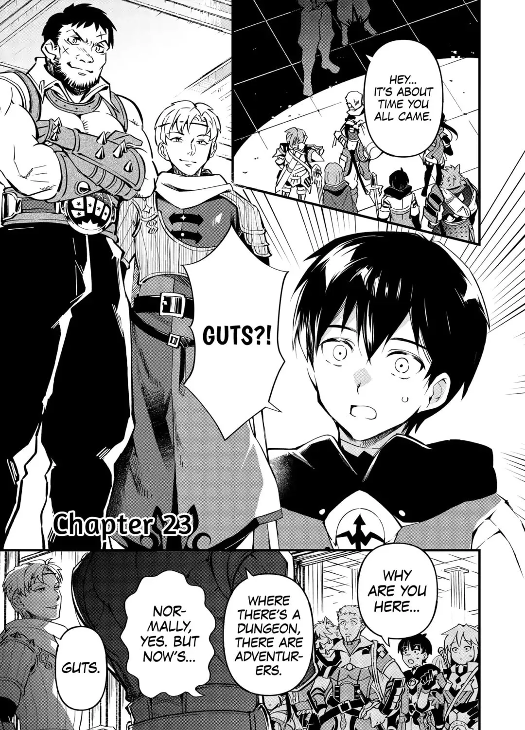 Ochikobore “1” Mahou Tsukai wa, Kyou mo Muishiki ni Cheat wo Tsukau Chapter 23 page 1 - 