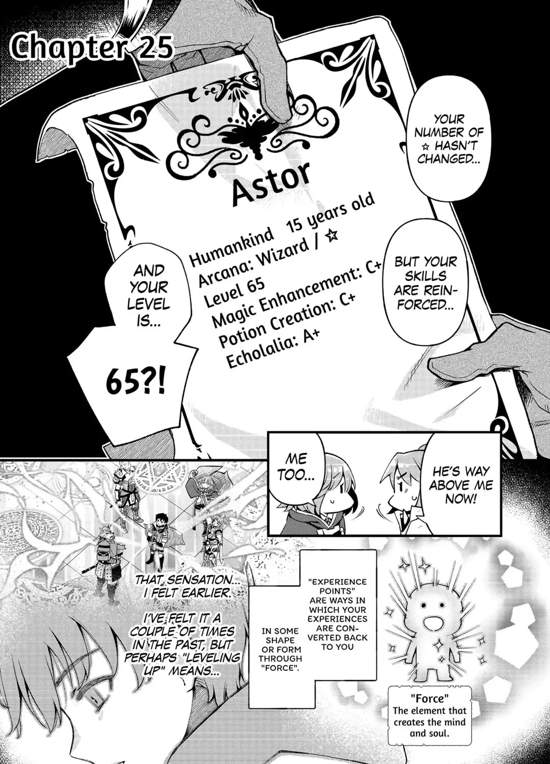 Ochikobore “1” Mahou Tsukai wa, Kyou mo Muishiki ni Cheat wo Tsukau Chapter 25 page 1 - 