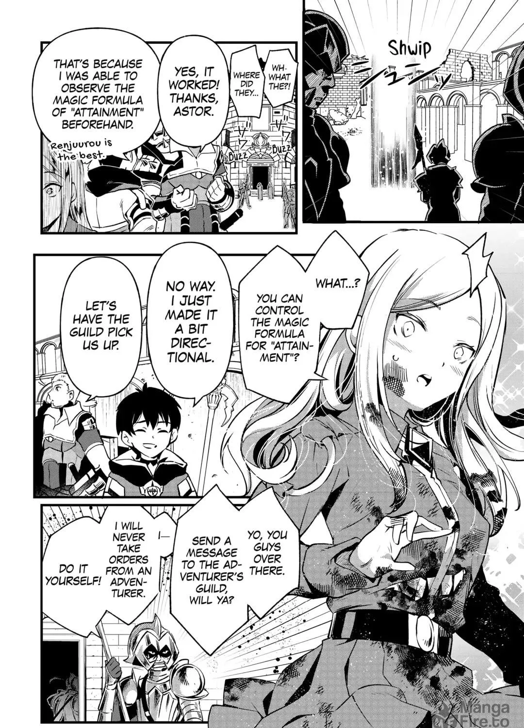 Ochikobore “1” Mahou Tsukai wa, Kyou mo Muishiki ni Cheat wo Tsukau Chapter 25 page 39 - 