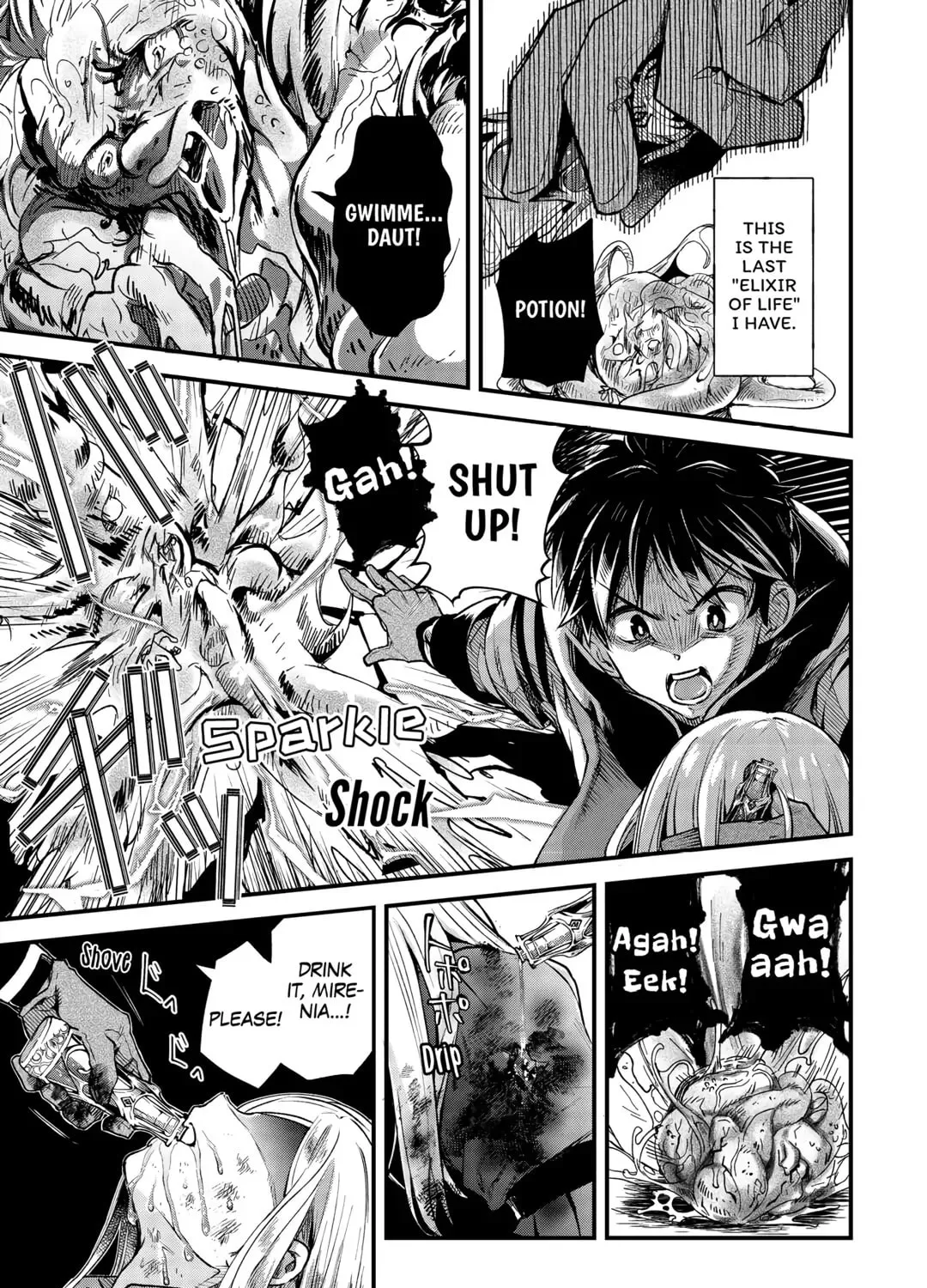Ochikobore “1” Mahou Tsukai wa, Kyou mo Muishiki ni Cheat wo Tsukau Chapter 26 page 37 - 