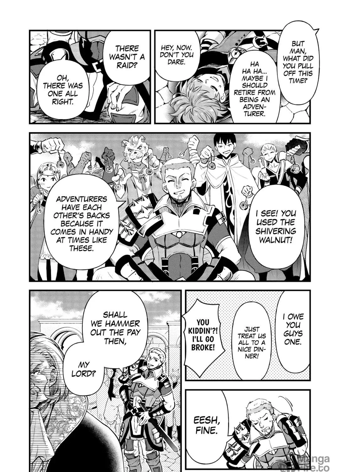 Ochikobore “1” Mahou Tsukai wa, Kyou mo Muishiki ni Cheat wo Tsukau Chapter 27 page 33 - 