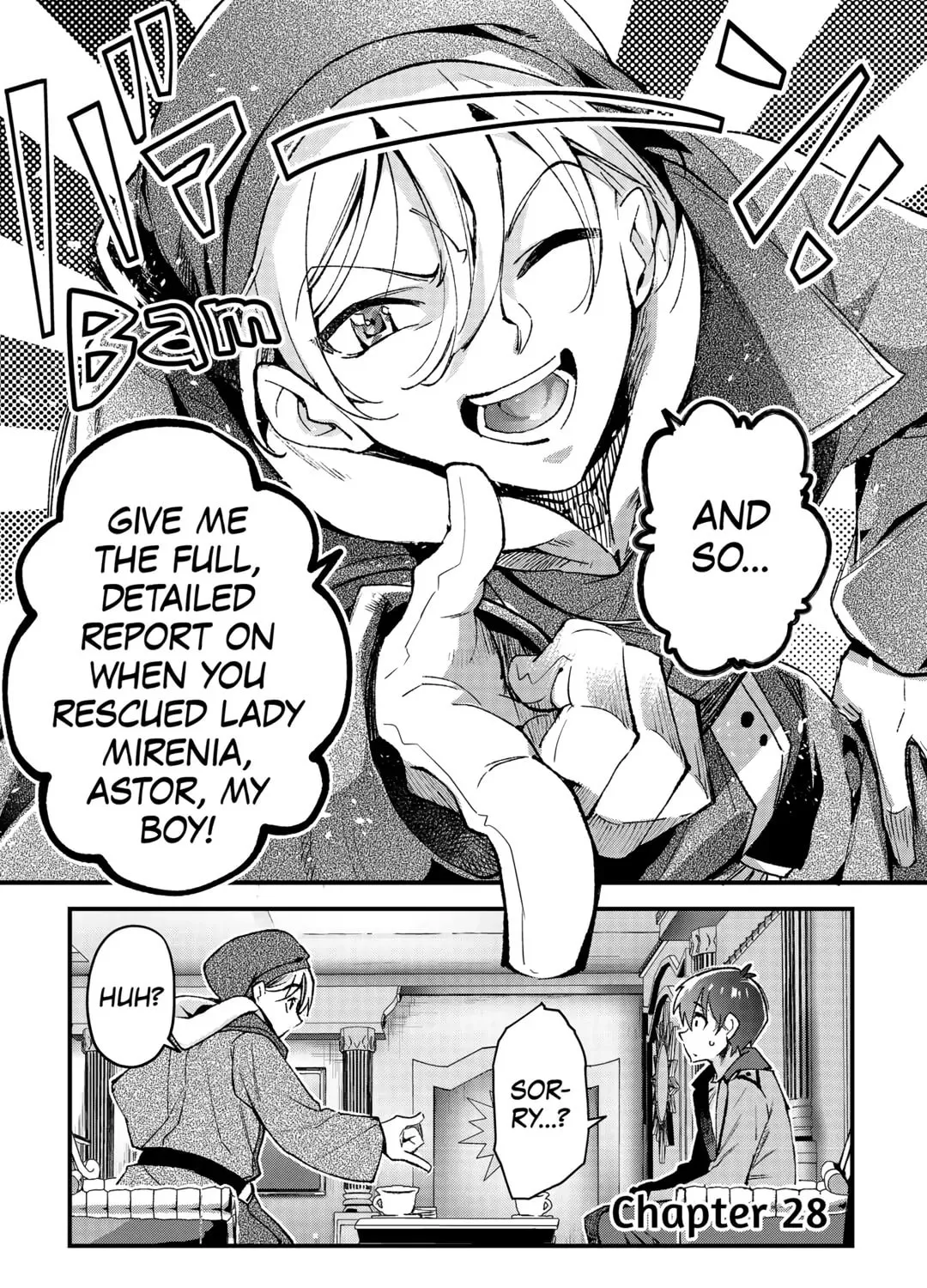 Ochikobore “1” Mahou Tsukai wa, Kyou mo Muishiki ni Cheat wo Tsukau Chapter 28 page 1 - 