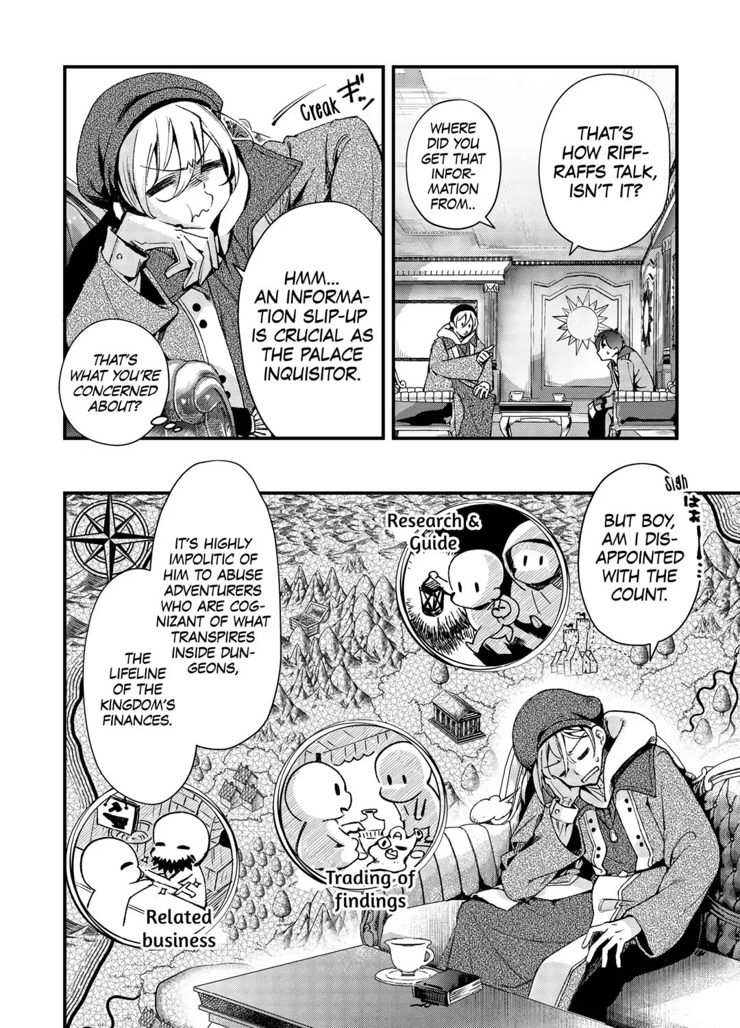 Ochikobore “1” Mahou Tsukai wa, Kyou mo Muishiki ni Cheat wo Tsukau Chapter 28 page 3 - 