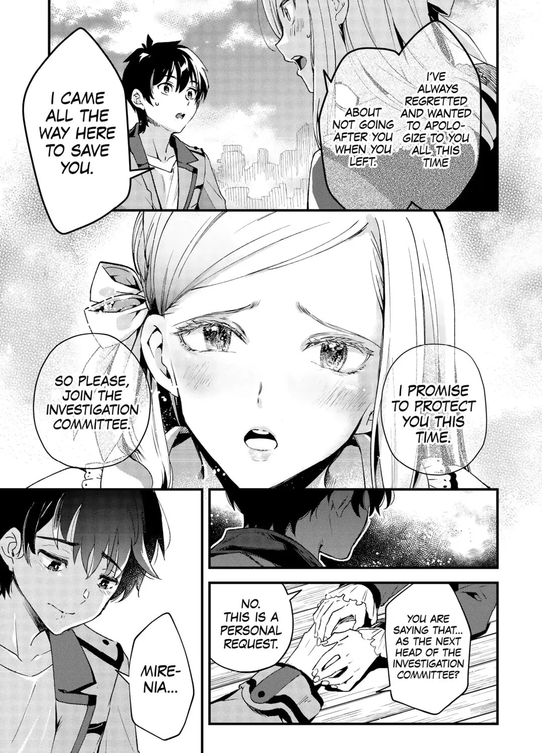 Ochikobore “1” Mahou Tsukai wa, Kyou mo Muishiki ni Cheat wo Tsukau Chapter 28 page 33 - 