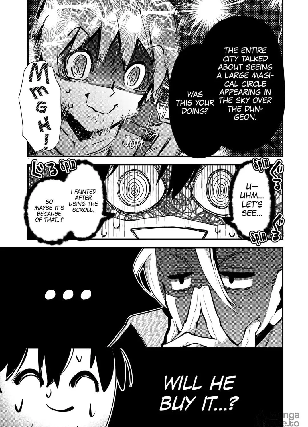 Ochikobore “1” Mahou Tsukai wa, Kyou mo Muishiki ni Cheat wo Tsukau Chapter 28 page 9 - 