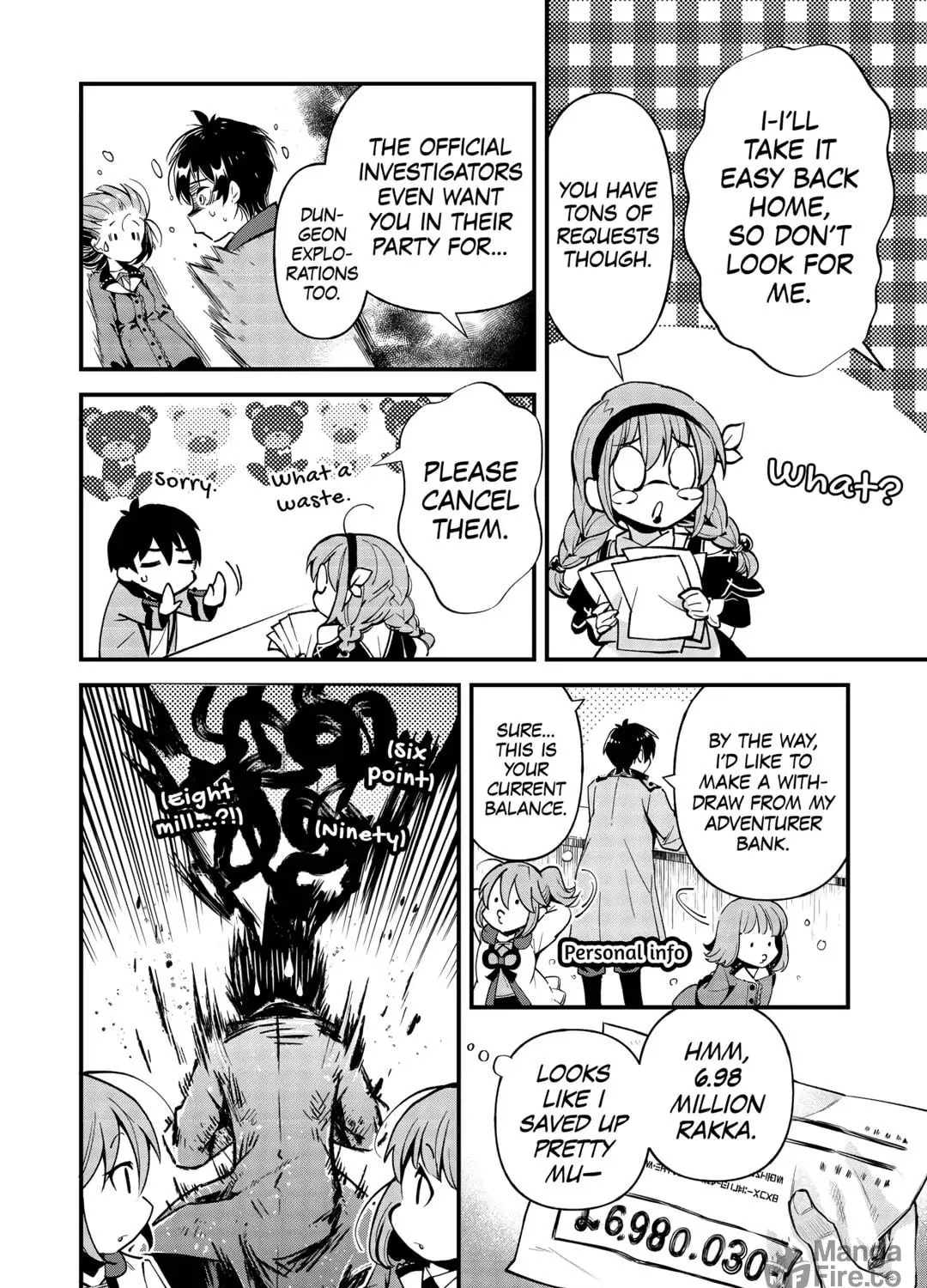 Ochikobore “1” Mahou Tsukai wa, Kyou mo Muishiki ni Cheat wo Tsukau Chapter 29 page 28 - 
