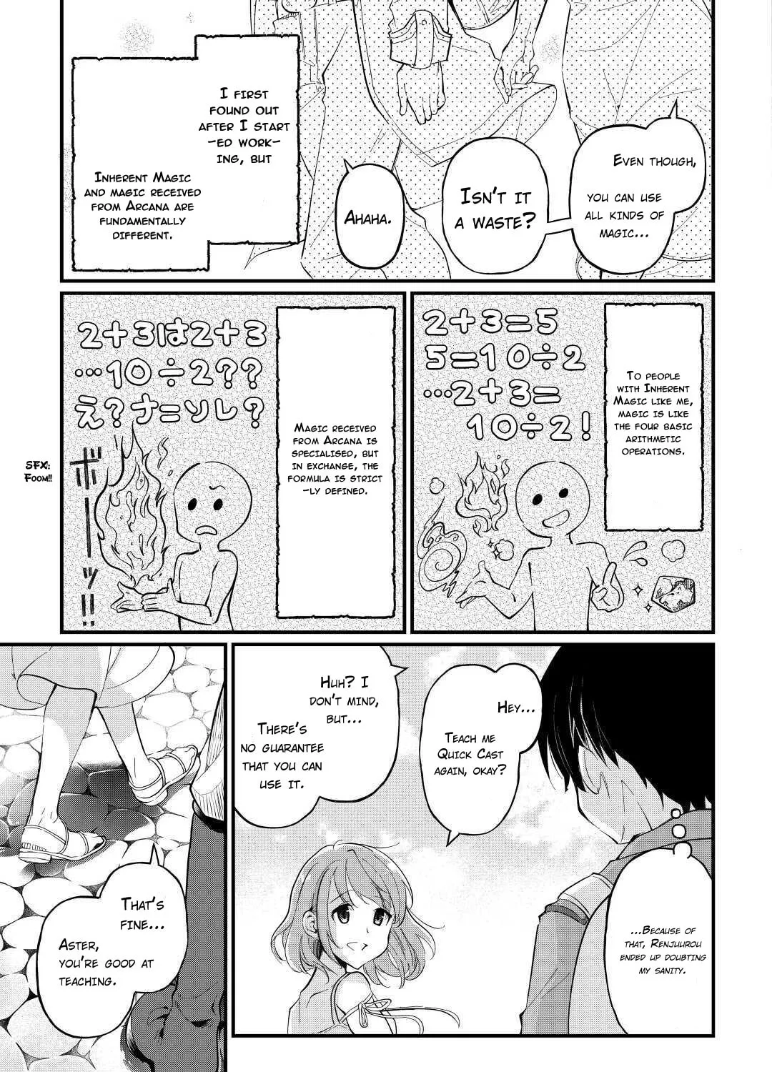 Ochikobore “1” Mahou Tsukai wa, Kyou mo Muishiki ni Cheat wo Tsukau Chapter 3 page 30 - 