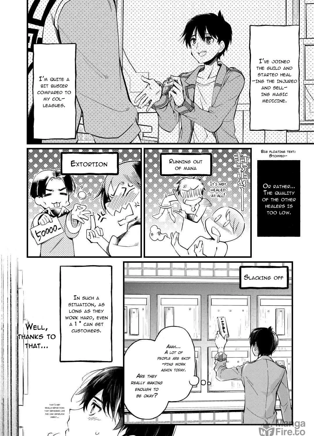 Ochikobore “1” Mahou Tsukai wa, Kyou mo Muishiki ni Cheat wo Tsukau Chapter 3 page 4 - 