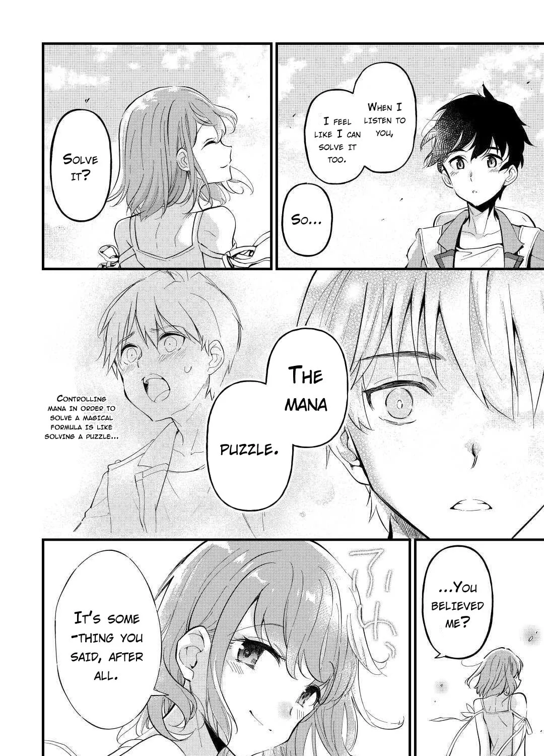 Ochikobore “1” Mahou Tsukai wa, Kyou mo Muishiki ni Cheat wo Tsukau Chapter 3 page 32 - 