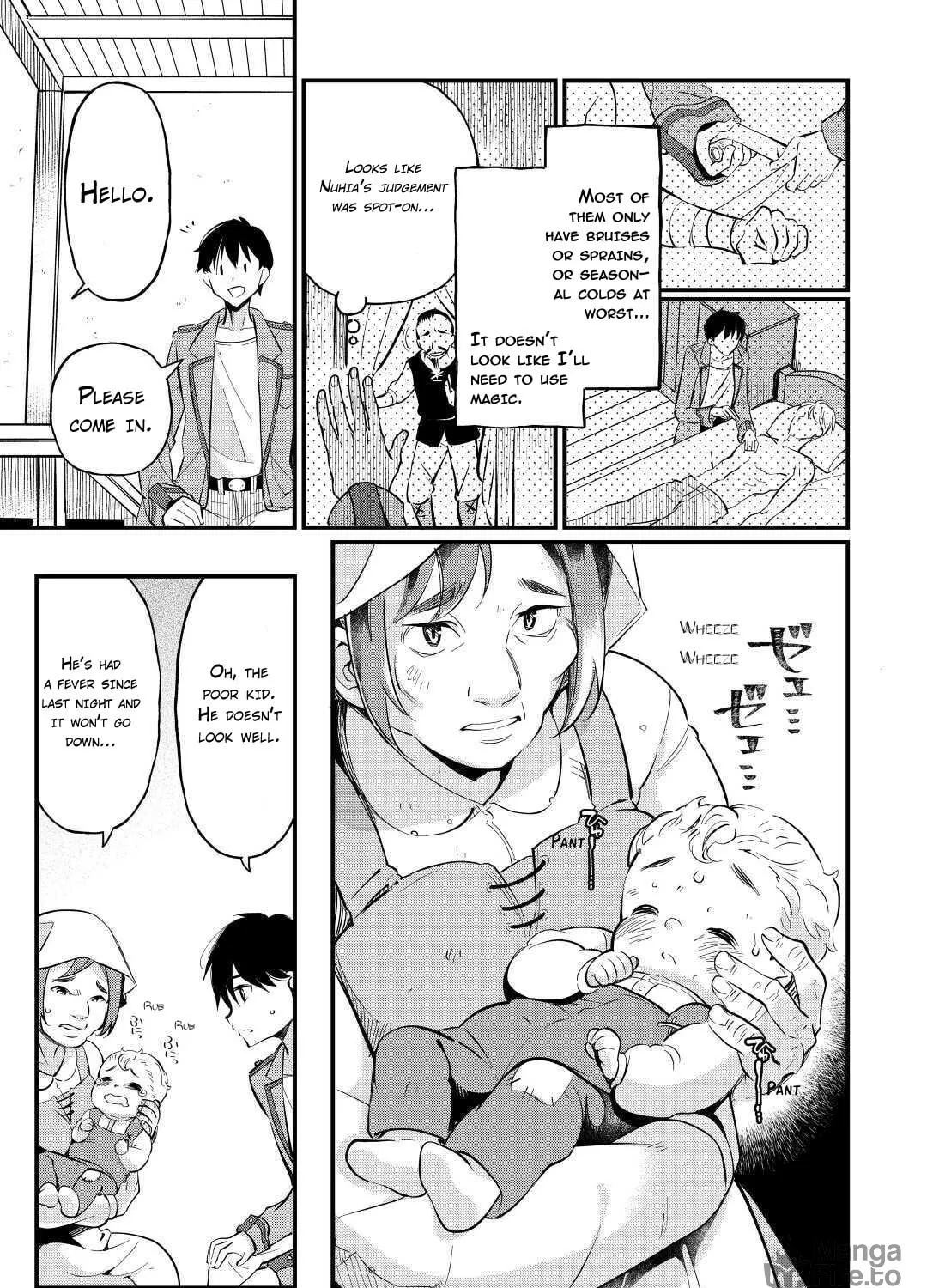 Ochikobore “1” Mahou Tsukai wa, Kyou mo Muishiki ni Cheat wo Tsukau Chapter 3 page 38 - 