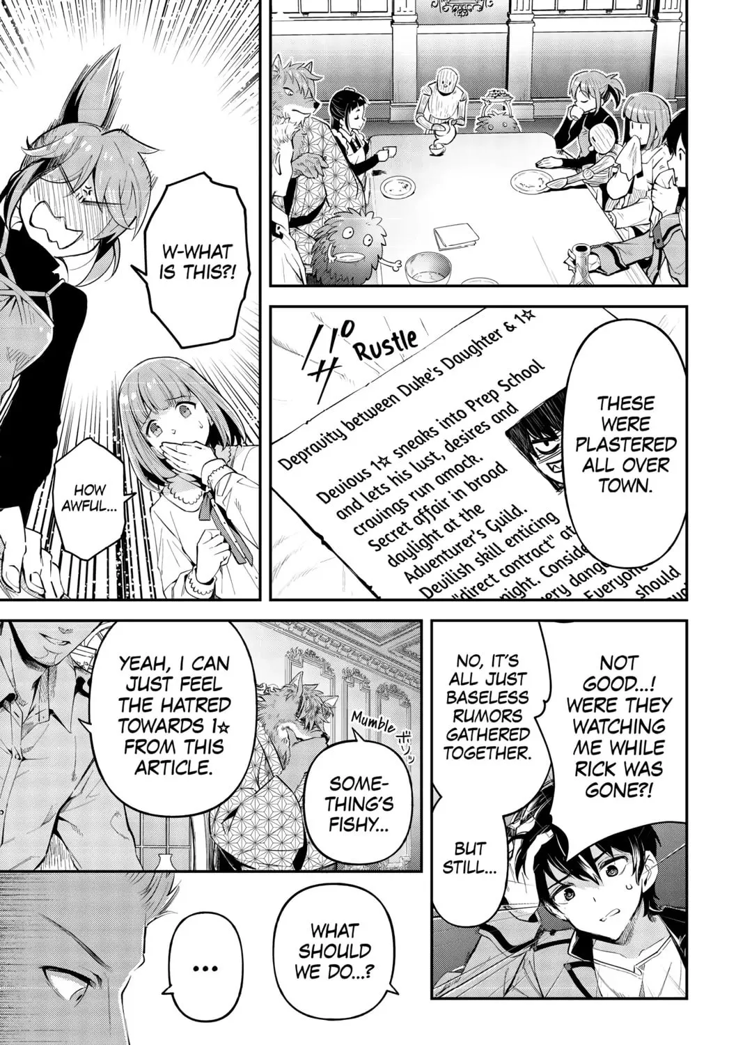 Ochikobore “1” Mahou Tsukai wa, Kyou mo Muishiki ni Cheat wo Tsukau Chapter 30 page 13 - 
