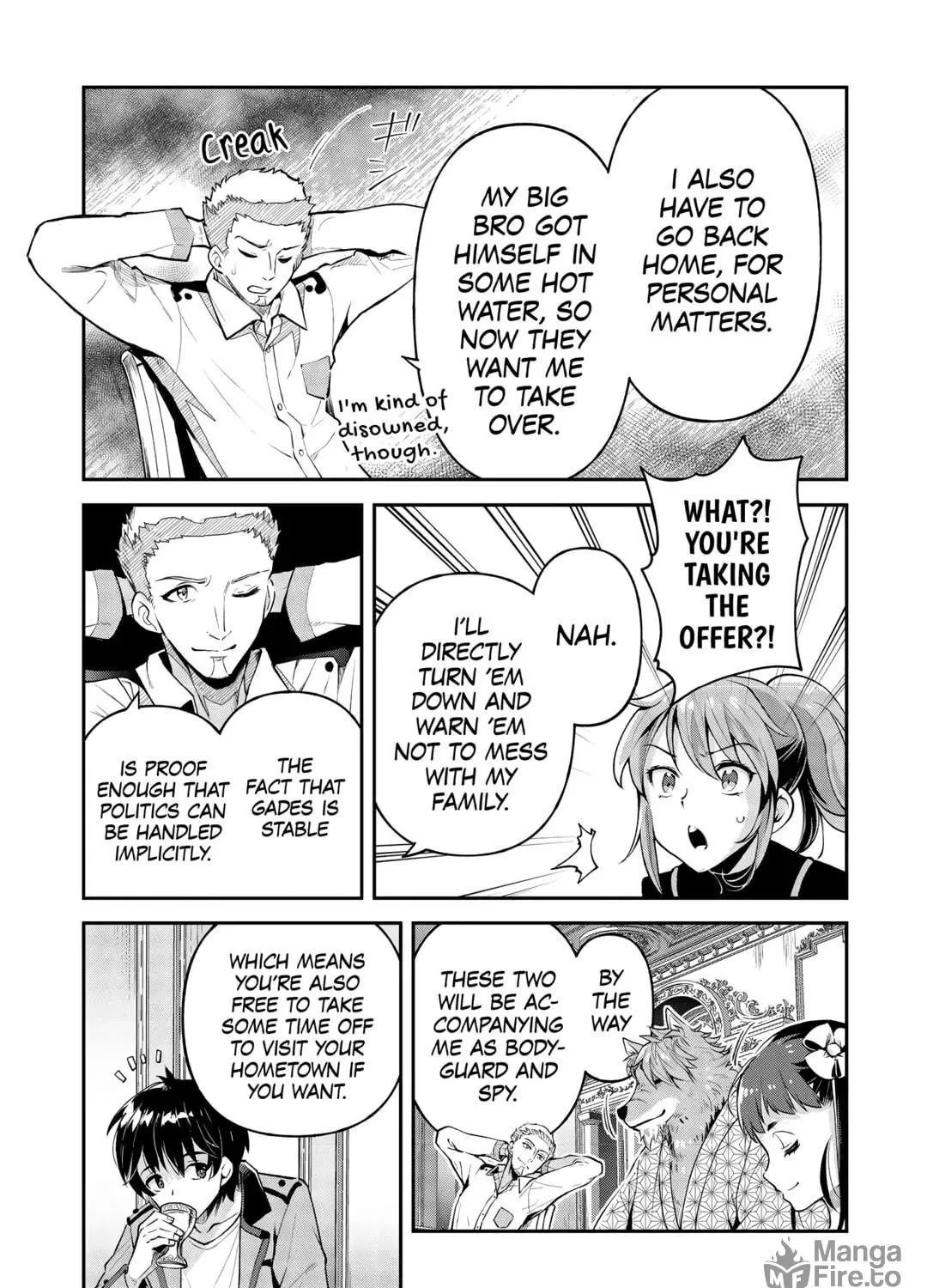 Ochikobore “1” Mahou Tsukai wa, Kyou mo Muishiki ni Cheat wo Tsukau Chapter 30 page 17 - 