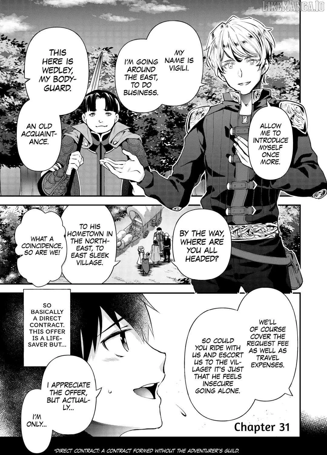 Ochikobore “1” Mahou Tsukai wa, Kyou mo Muishiki ni Cheat wo Tsukau Chapter 31 page 1 - 