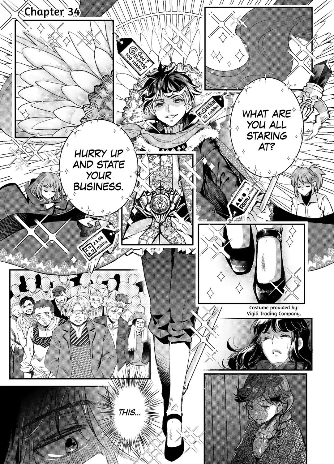 Ochikobore “1” Mahou Tsukai wa, Kyou mo Muishiki ni Cheat wo Tsukau Chapter 34 page 1 - 