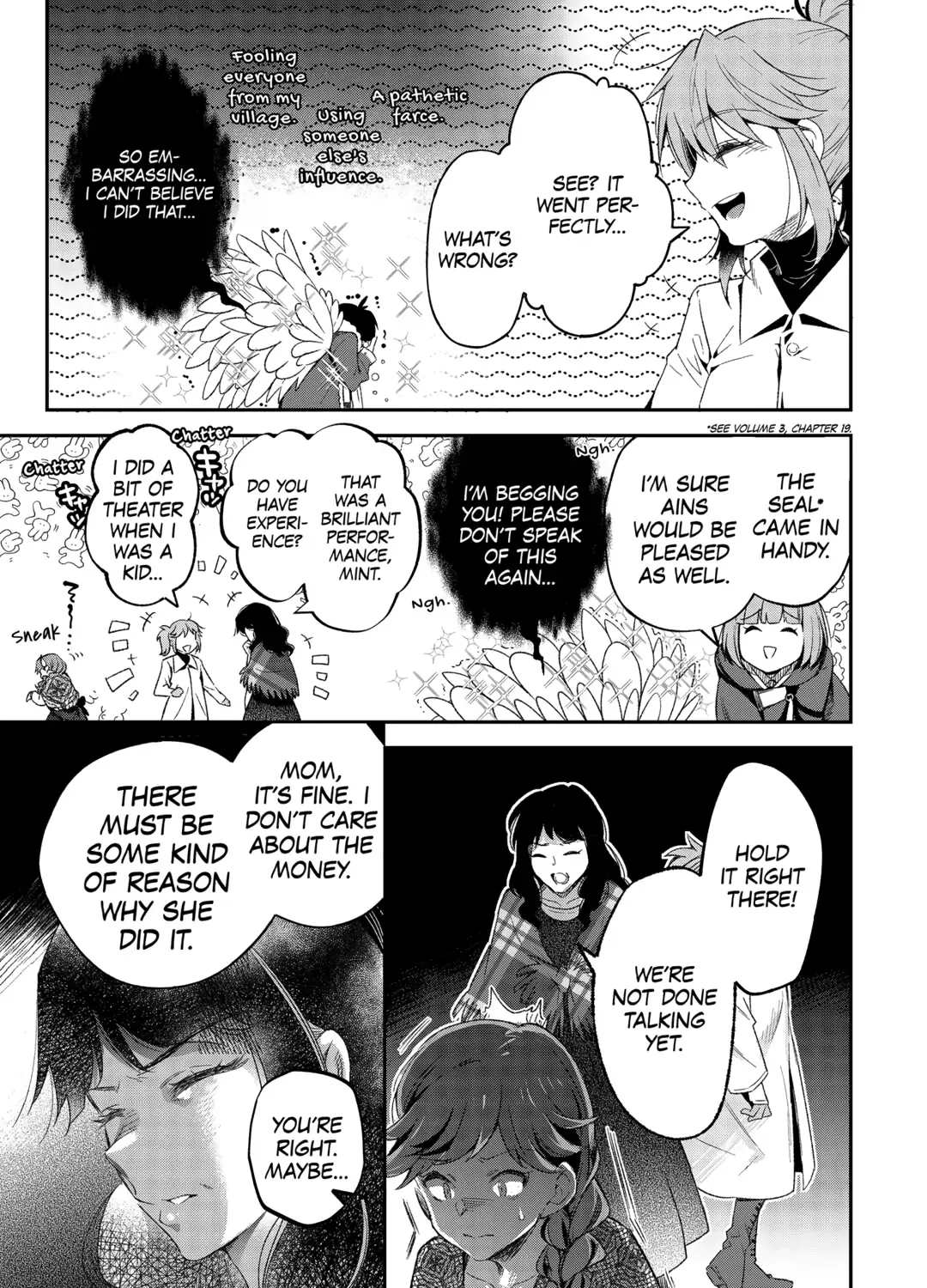 Ochikobore “1” Mahou Tsukai wa, Kyou mo Muishiki ni Cheat wo Tsukau Chapter 34 page 13 - 