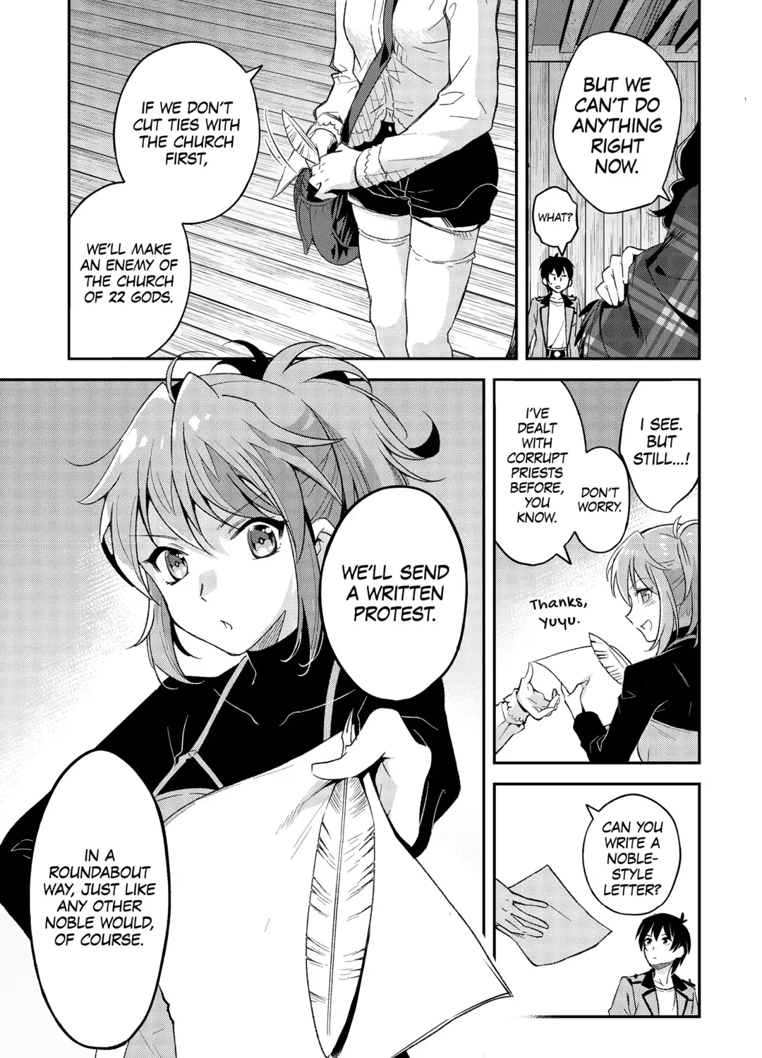 Ochikobore “1” Mahou Tsukai wa, Kyou mo Muishiki ni Cheat wo Tsukau Chapter 34 page 29 - 