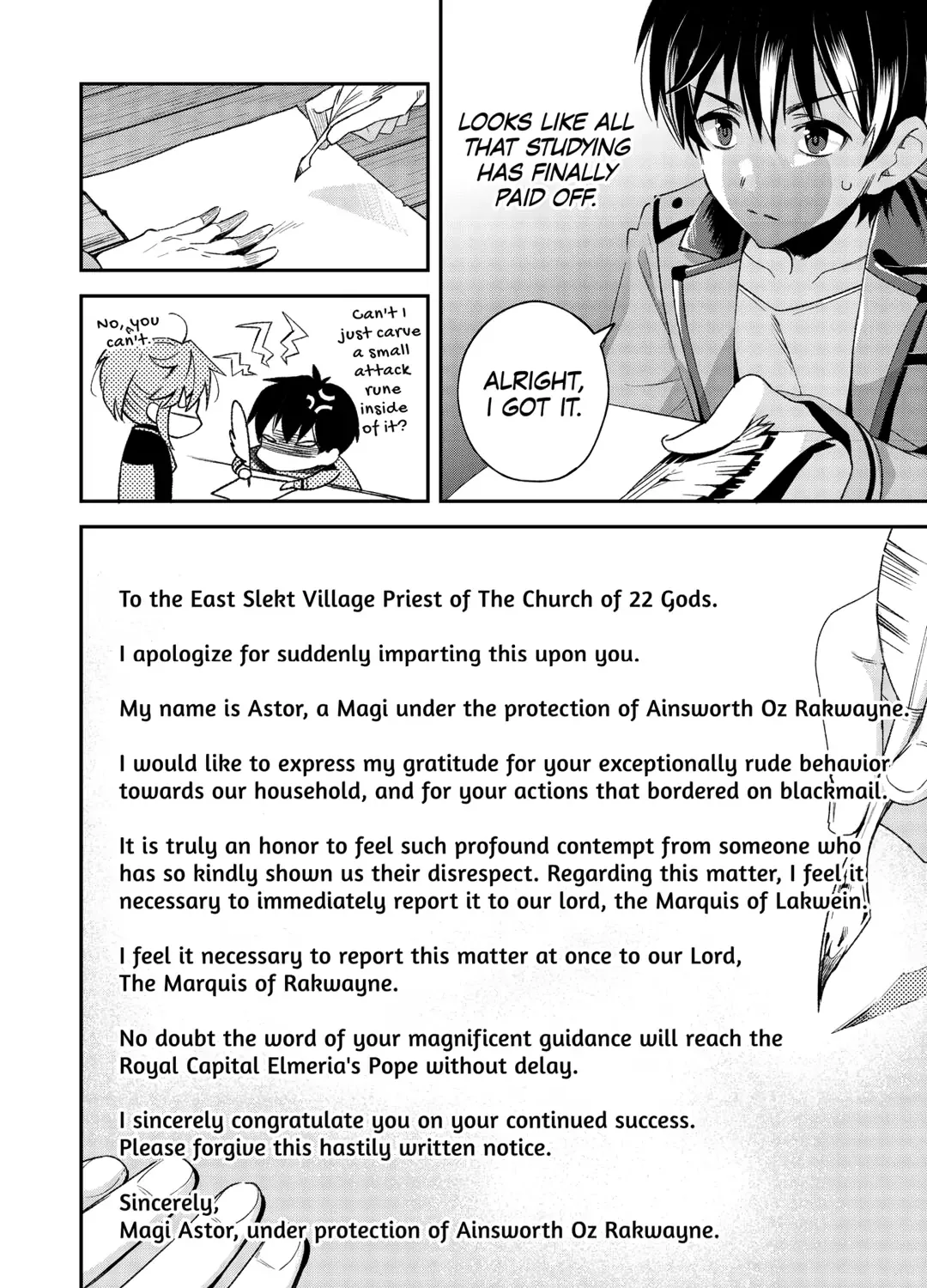Ochikobore “1” Mahou Tsukai wa, Kyou mo Muishiki ni Cheat wo Tsukau Chapter 34 page 31 - 
