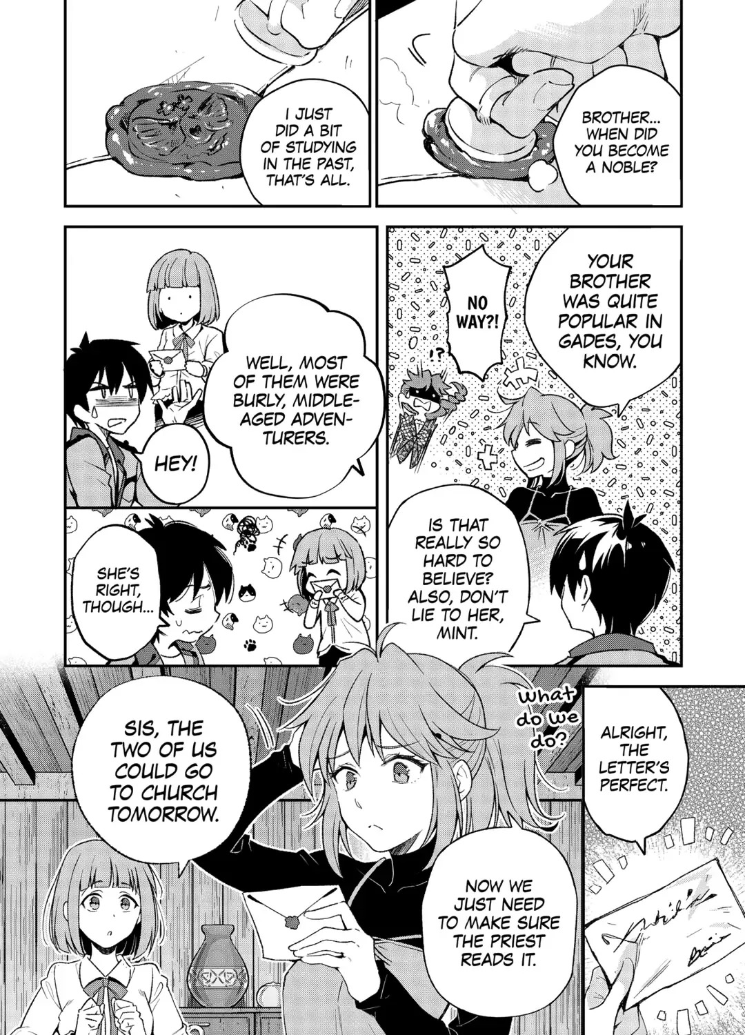 Ochikobore “1” Mahou Tsukai wa, Kyou mo Muishiki ni Cheat wo Tsukau Chapter 34 page 35 - 