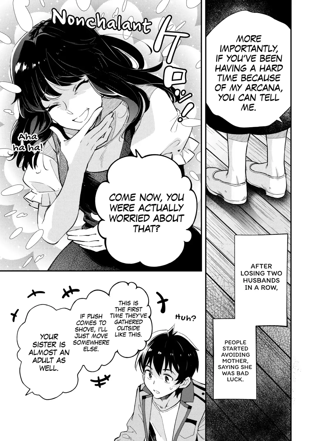 Ochikobore “1” Mahou Tsukai wa, Kyou mo Muishiki ni Cheat wo Tsukau Chapter 35 page 10 - 