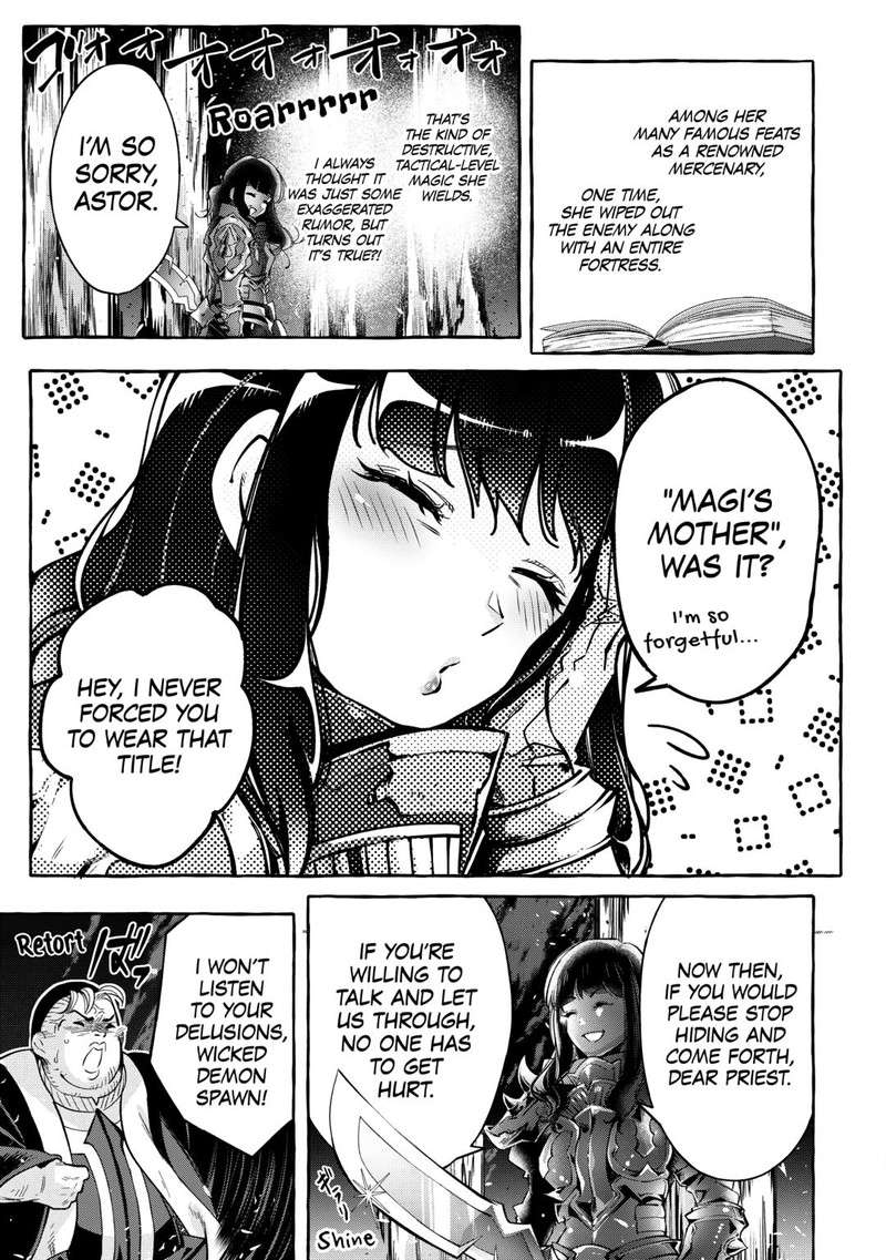 Ochikobore “1” Mahou Tsukai wa, Kyou mo Muishiki ni Cheat wo Tsukau Chapter 37 page 9 - 