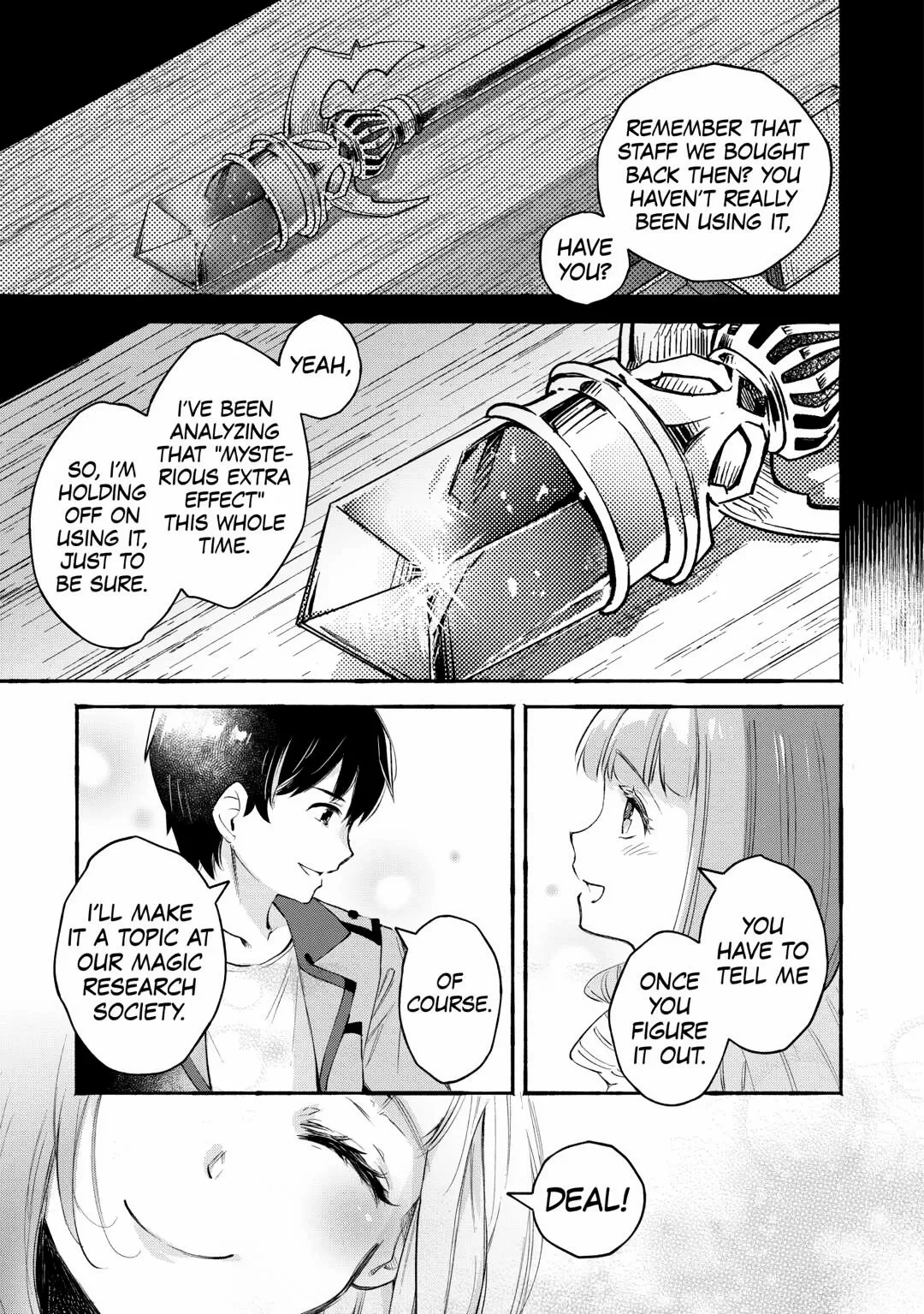 Ochikobore “1” Mahou Tsukai wa, Kyou mo Muishiki ni Cheat wo Tsukau Chapter 39 page 12 - 