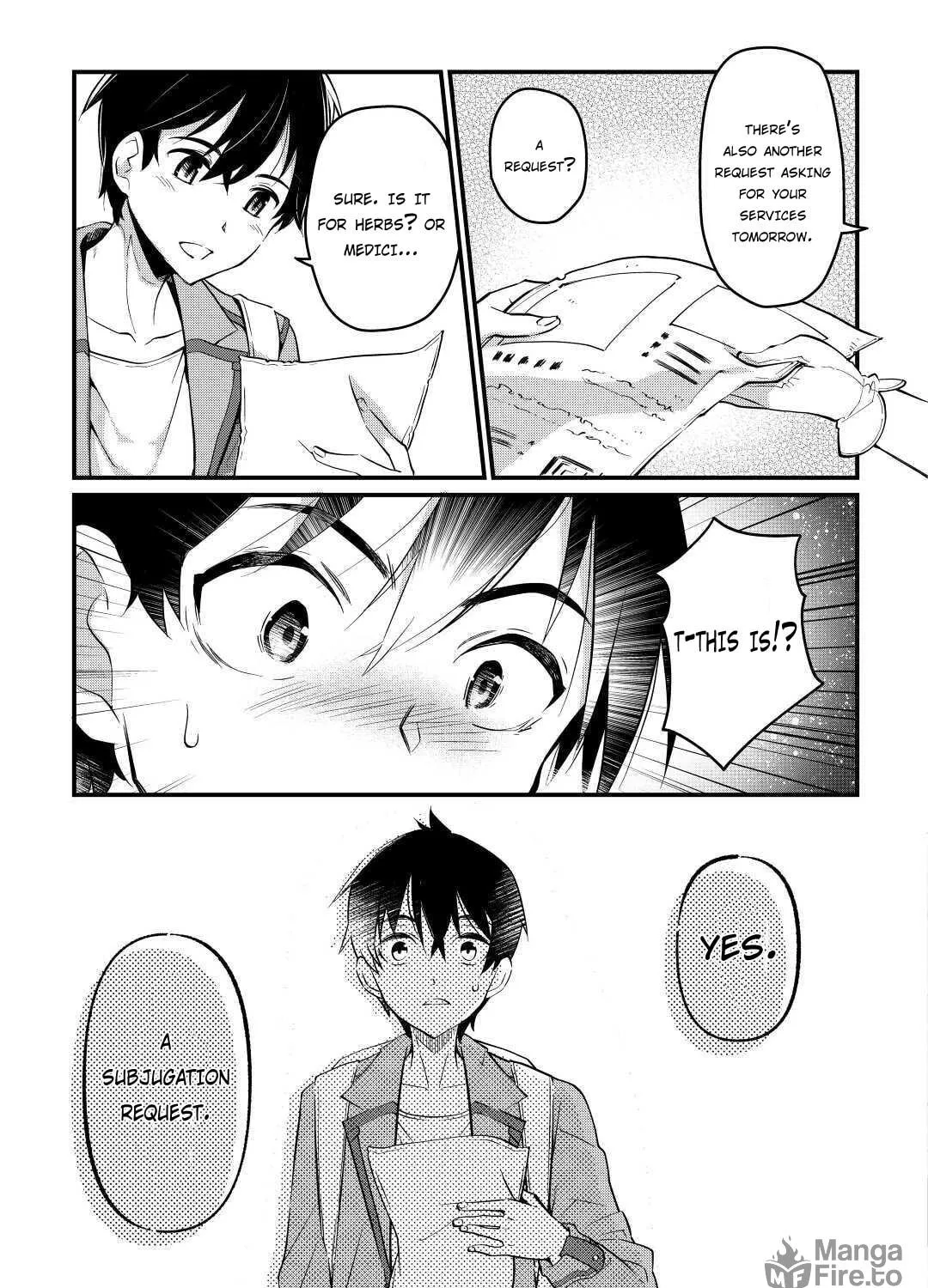 Ochikobore “1” Mahou Tsukai wa, Kyou mo Muishiki ni Cheat wo Tsukau Chapter 4 page 34 - 