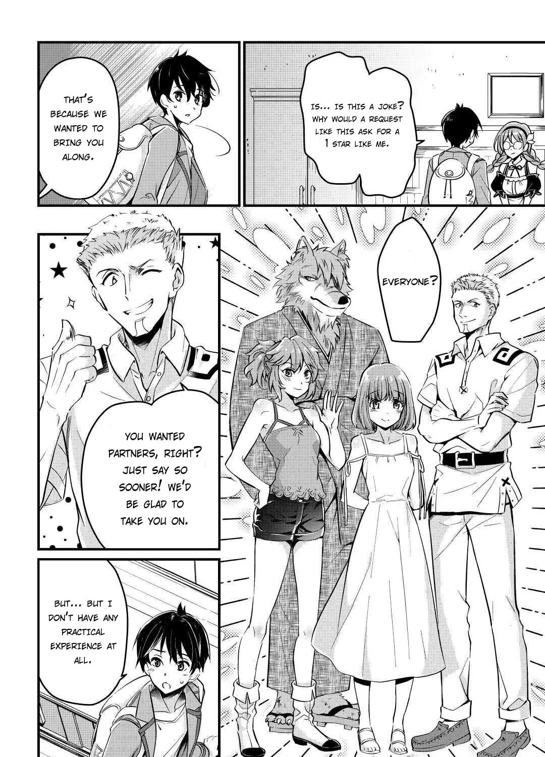 Ochikobore “1” Mahou Tsukai wa, Kyou mo Muishiki ni Cheat wo Tsukau Chapter 4 page 36 - 