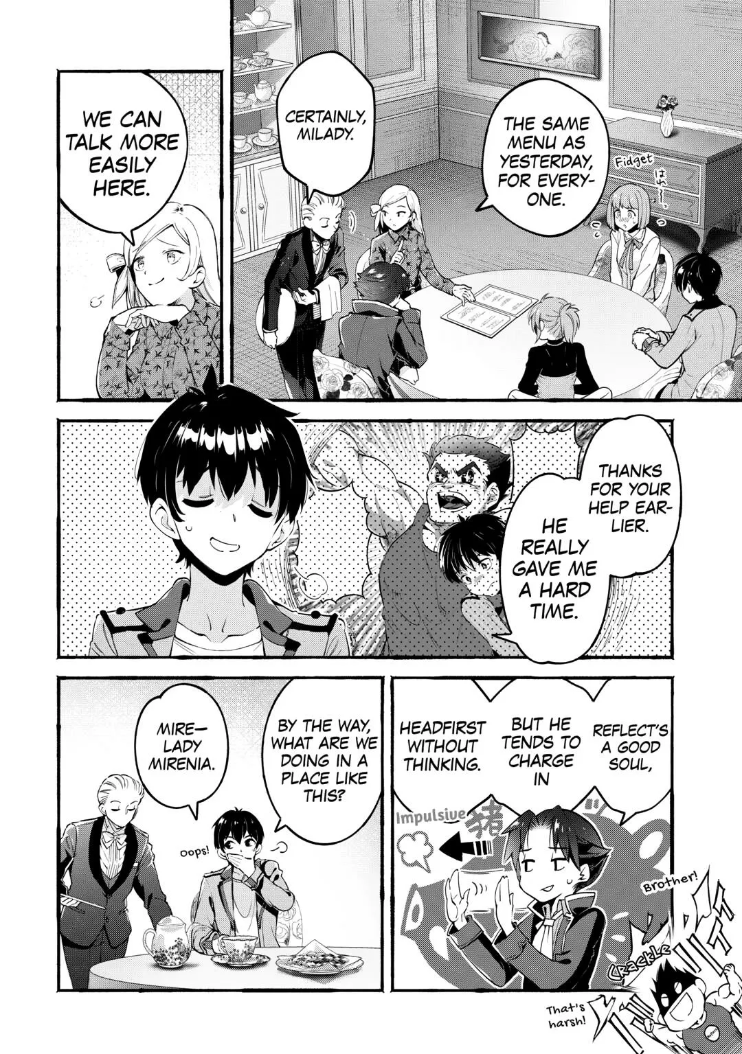 Ochikobore “1” Mahou Tsukai wa, Kyou mo Muishiki ni Cheat wo Tsukau Chapter 40 page 2 - 