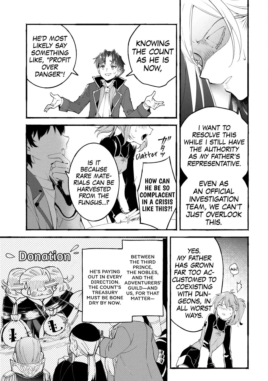 Ochikobore “1” Mahou Tsukai wa, Kyou mo Muishiki ni Cheat wo Tsukau Chapter 40 page 13 - 