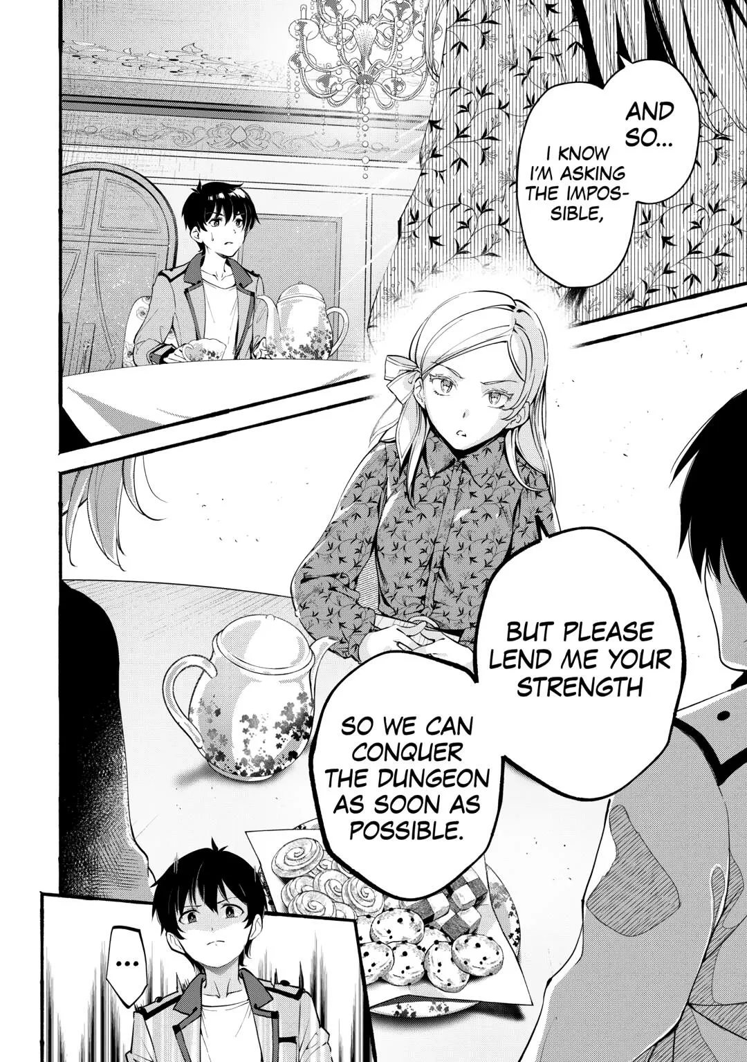 Ochikobore “1” Mahou Tsukai wa, Kyou mo Muishiki ni Cheat wo Tsukau Chapter 40 page 14 - 