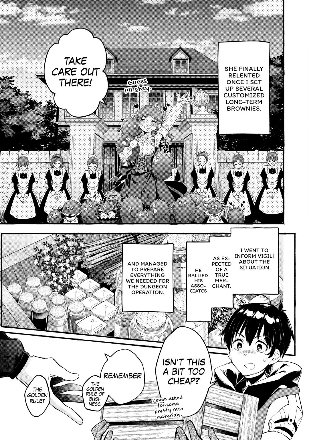Ochikobore “1” Mahou Tsukai wa, Kyou mo Muishiki ni Cheat wo Tsukau Chapter 40 page 17 - 